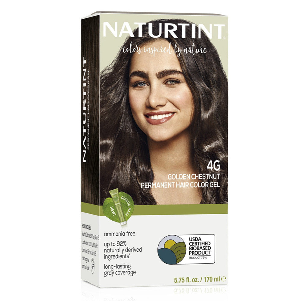 Naturtint Permanent Hair Colorant, 4G Golden Chestnut, 5.75 Oz